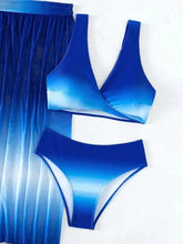 Load image into Gallery viewer, Wide Strap Three-Piece Swimsuit
