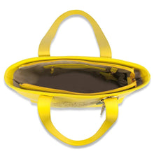 Load image into Gallery viewer, Sprout Leather Tote -Lemon
